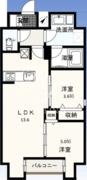 Wゲートタワー 903 間取り図