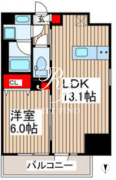 TORIKOE TURRIS 304 間取り図