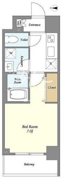 オルタナ護国寺 218 間取り図