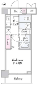 アーバンリンク護国寺 322 間取り図