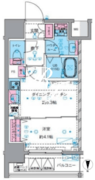 ジェノヴィア南千住スカイガーデン 702 間取り図