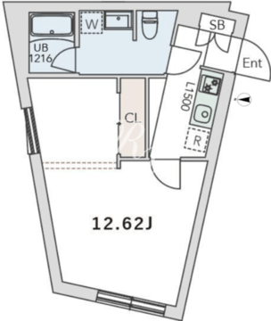 グランデュオ代田2 104 間取り図