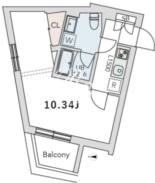 グランデュオ代田2 305 間取り図