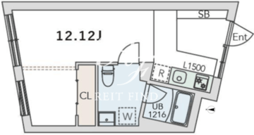 グランデュオ代田2 306 間取り図