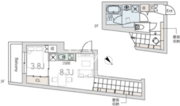 グランデュオ大井町3 205 間取り図