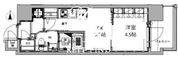 エスレジデンス王子ノール 803 間取り図