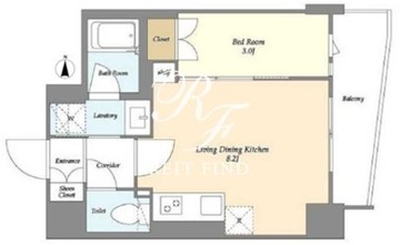 フレシア赤塚新町 502 間取り図