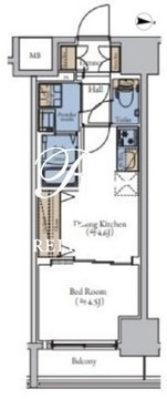 エスティメゾン大森 1004 間取り図