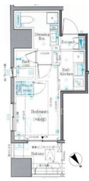 パークホームズ浜松町 10F 間取り図