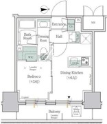 ワンルーフレジデンス板橋大山 804 間取り図