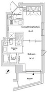 ザ・パークハビオ文京目白台プレイス 903 間取り図 ?>