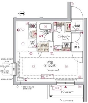 アルコバレーノ東向島 211 間取り図