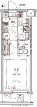 アルコバレーノ東向島 404 間取り図