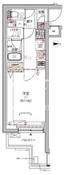 アルコバレーノ東向島 406 間取り図