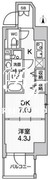 CREATIF秋葉原 1202 間取り図