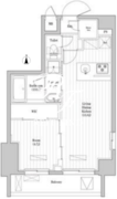 アジールコート蒲田 301 間取り図