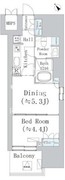 ウェスタ板橋仲宿 301 間取り図 ?>