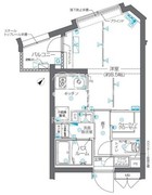 ズーム碑文谷 304 間取り図