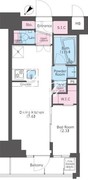 コンフォリア滝野川 302 間取り図