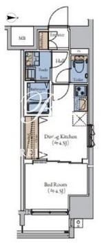 エスティメゾン大森 408 間取り図