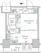 ワンルーフレジデンス板橋大山 204 間取り図