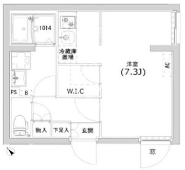 リーガランド江戸川橋 101 間取り図