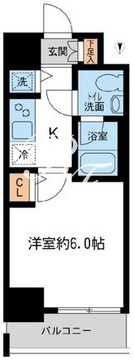 KDXレジデンス大島 603 間取り図