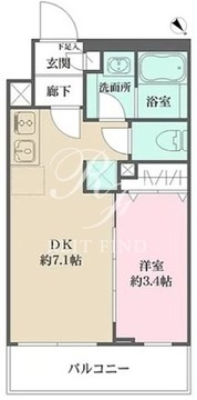 WHARF西馬込 108 間取り図