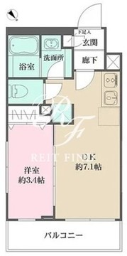 WHARF西馬込 211 間取り図