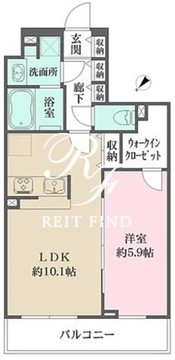 WHARF西馬込 306 間取り図