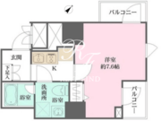 WHARF文京茗荷谷 1003 間取り図