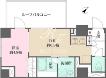 WHARF文京茗荷谷 401 間取り図