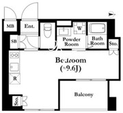 グランカーサ錦糸町2 502 間取り図