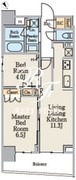 TS-COURT日本橋浜町 501 間取り図