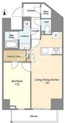 グランカーサ三ノ輪4 501 間取り図 ?>