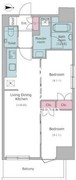 ドゥーエ入谷1 1003 間取り図