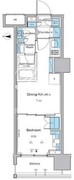 ルフォンプログレ品川戸越 404 間取り図