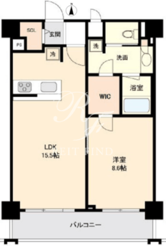 ロイジェント板橋本町 203 間取り図