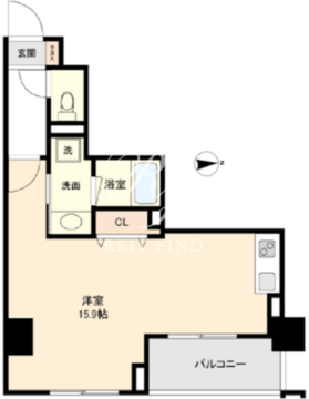 ロイジェント板橋本町 317 間取り図