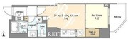 オーキッドレジデンス渋谷富ヶ谷 1008 間取り図