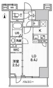 テラス森下 902 間取り図