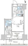 パークアクシス南青山七丁目 303 間取り図