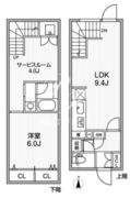 リーガランド神楽坂 103 間取り図