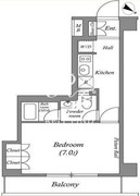 ルクレ西池袋 109 間取り図
