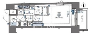 ズーム四谷左門町 202 間取り図