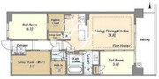 ドゥーエ町屋 313 間取り図