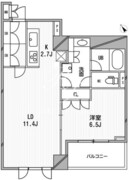 HF目黒行人坂レジデンス 314 間取り図