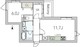 オースクエア豪徳寺 206 間取り図