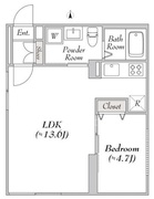 レンブラン赤堤 101 間取り図 ?>