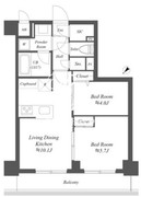 ディームス根岸 310 間取り図